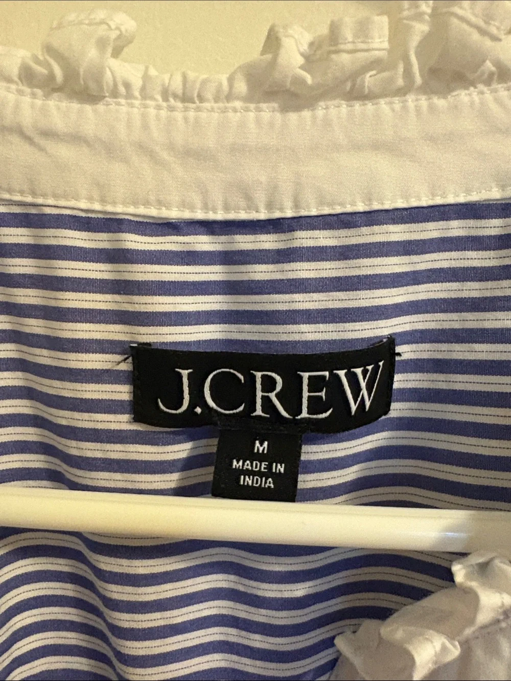 J. Crew Striped Blouse